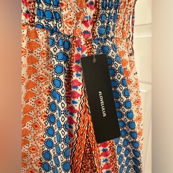 ‼️SOLD‼️ NWT Lulu’s Boho Plunge Maxi Dress Size S - Picture 5 of 11